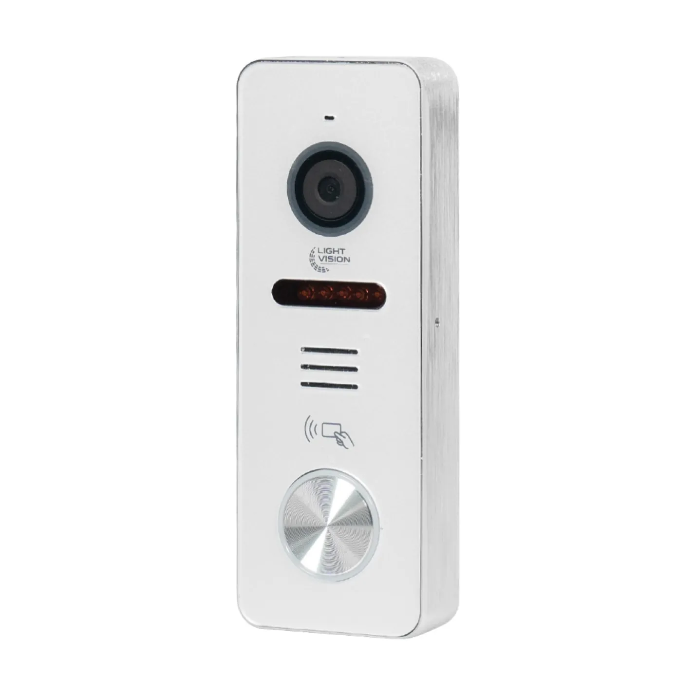 Відеопанель Light Vision RIO FHD(RF) White зі зчитувачем Mifare білий (82-00242) - Фото 1